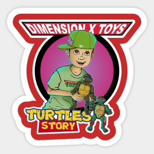 Turtles Story Sticker